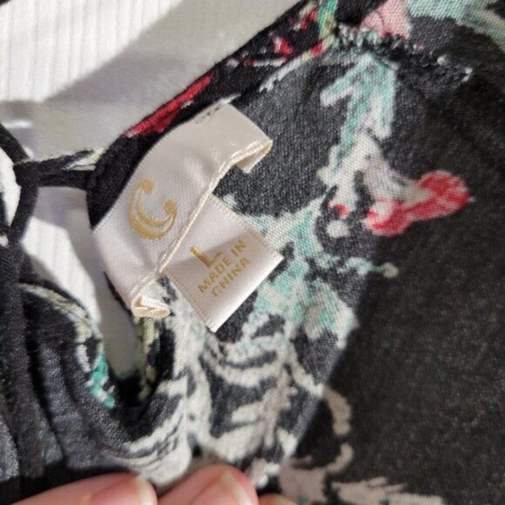 Kimono Cardigan-Floral Print-Women's LG - Picture 3 of 6